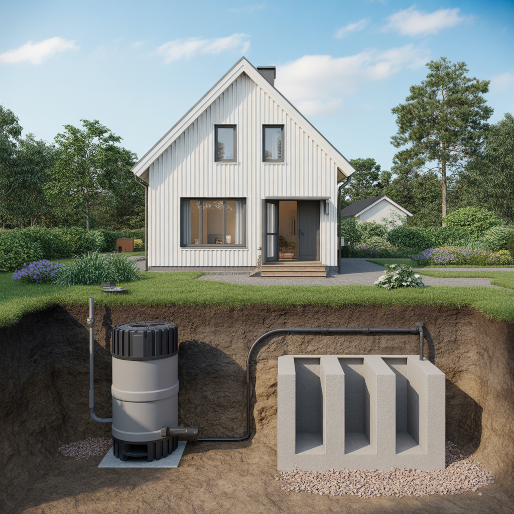 9.Hur fungerar ett minireningsverk jamfort med en trekammarbrunn