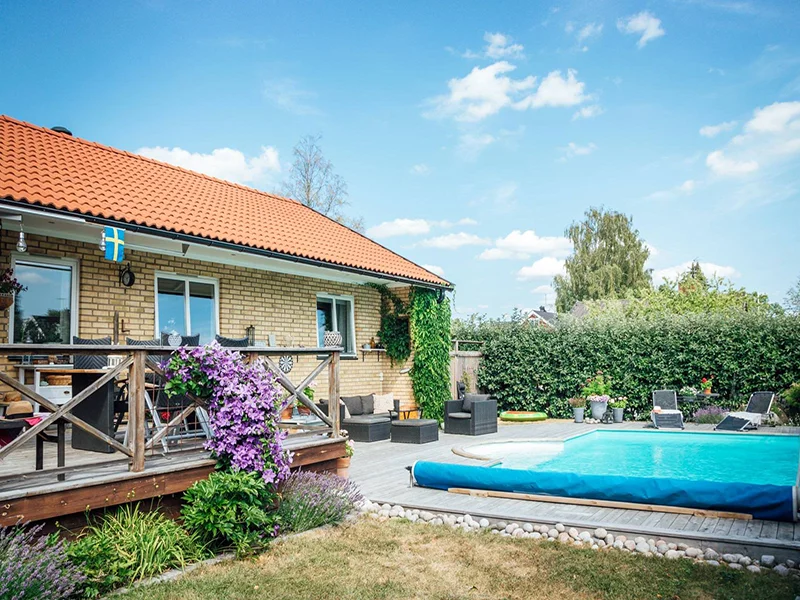 Byggnation av Thermopool Salem Stockholm