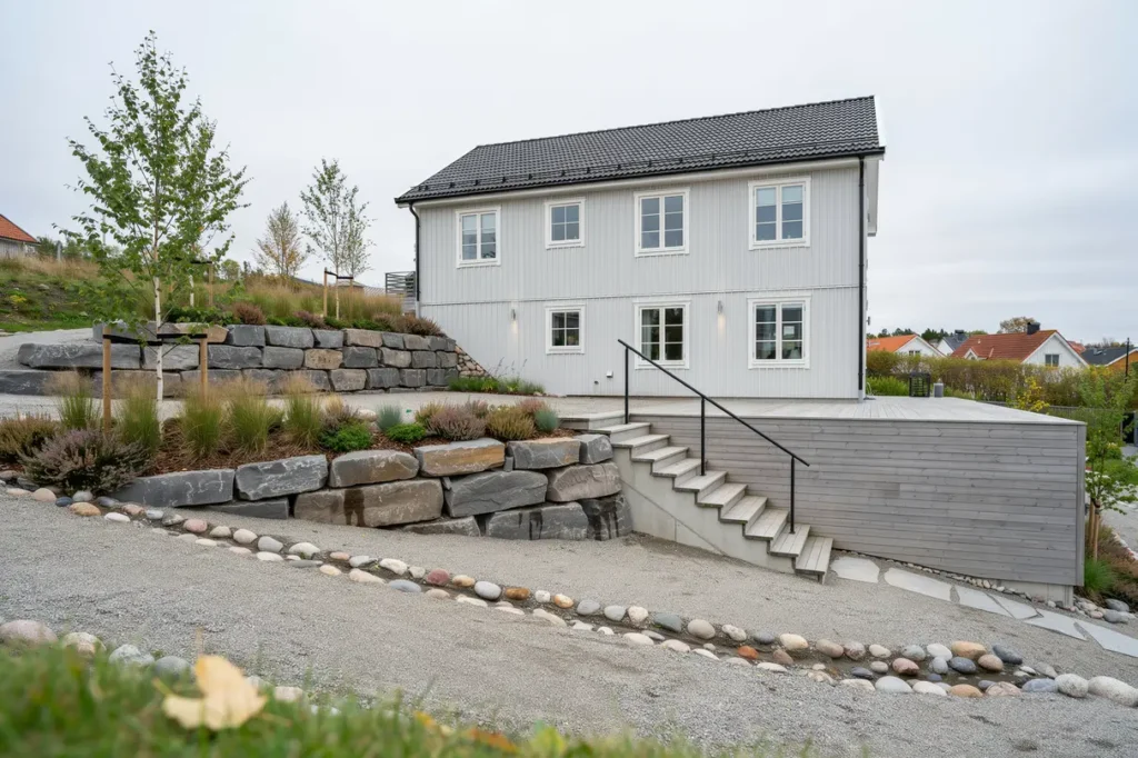 tomtplanering i sluttning smarta markl sningar f r b ttre funktion tillg nglighet och mindre underh ll