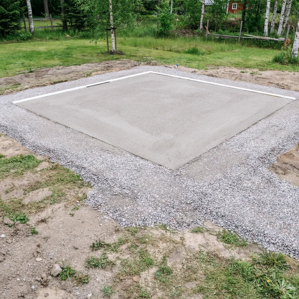 anlagga husgrund gjutning betongplatta salem ronninge stockholm